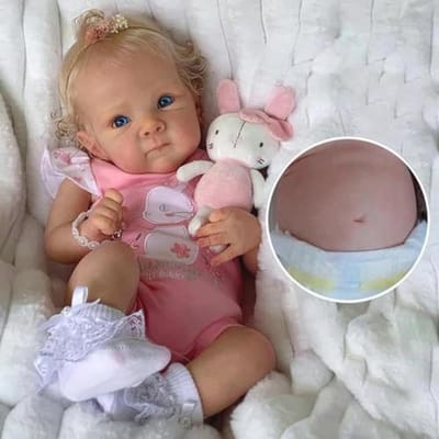 Levensechte Reborn Babypop 18 inch – Realistische Siliconen Peuterpop Voor Meisjes en Jongens