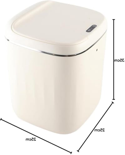 Automatische prullenbak met touchsensor voor keuken en badkamer, onderhoudsvrij, elektrisch en praktisch ontwerp, handig en oplaadbaar, perfect voor afvalbeheer en hygiëne