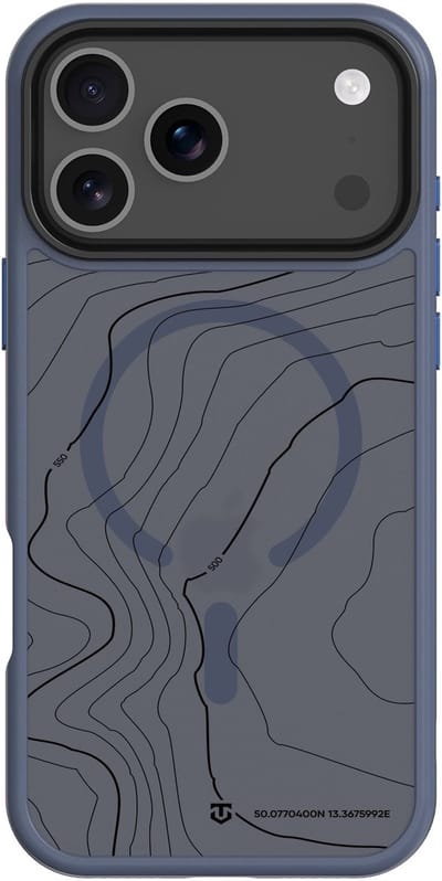 Tactical iPhone 17 Pro Max MagForce Hyperstealth Sika Cover – Hoesje met Losse Klikbare Knoppen – Deep Blue