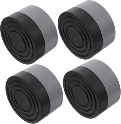Wasmachine Verhoging - Antislippads - Stabilisatie Apparaten - Absorbeert Trillingen - 4 Cm Hoog - Grijs