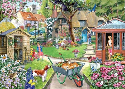 House of Puzzles legpuzzel Bloomin Lovely 500 XL stukjes bloemen.