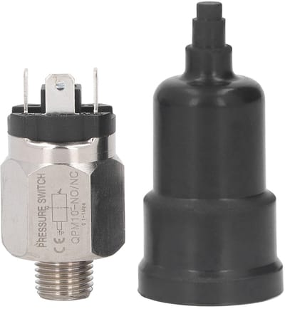 Store_8 - Drukschakelaar - Membraantype - Veilig en betrouwbaar - 1/2 Inch - Pneumatisch - Ideaal voor pompen - Compact en lichtgewicht