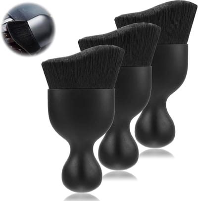SolidKeus - 3 Stuks Premium Auto Detailborstel Set