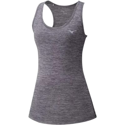 Mizuno Impulse Core Tank Dames - sportshirts - grijs - Vrouwen
