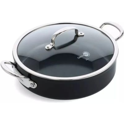GreenPan Barcelona Pro hapjespan 30 cm - 5,5l- met deksel - PFAS-vrij