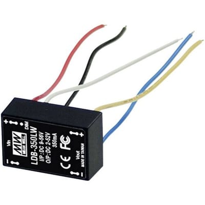 MW Mean Well DC/DC-LED-driver MEAN WELL LDB-350LW 350 mA 14 W 1 stuk(s)