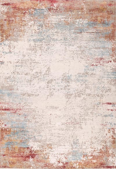 Rugsman Onyx 45 Vloerkleed - 135 x 200 cm - Beige - Rechthoekig, Loper, Rond - Acryl, Bamboezijde, Katoen - Eetkamer, Woonkamer - Abstract - Design, Modern
