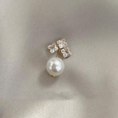 Nieuwe Mode Broche Anti-Glare Zirkoon Kleding Vaste Speld Bloem Strass Metaal Spelden Gesp Broches Voor Vrouwen Accessoires gray