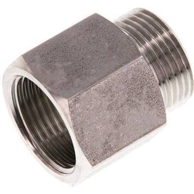 G 3/4'' F/M RVS Verlengstuk 40 Bar - 25 mm - FL2S-FM-ST-034G-25L