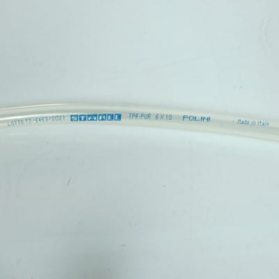 transparante benzineslang Ø6x10mm x 1m polini long life voor motoren 928.230.001