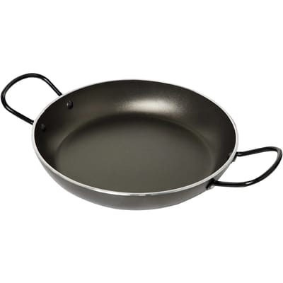 Ronde robuuste aluminium koekenpan met antiaanbaklaag Lacor Magma 28 cm
