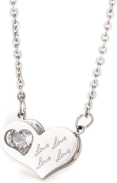 Montebello Ketting Nadea Z - 316 Staal PVD - Hart - 13x10mm - 45cm