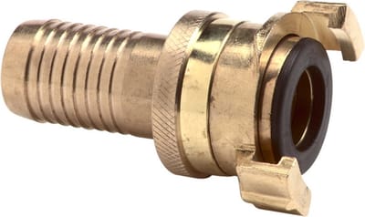 Geka Koppeling met Slangtule 19mm (nastelbaar) - Messing - NBR