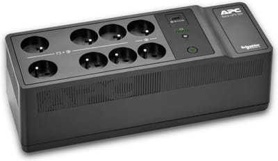 APC Back-UPS BE500G2-FR - UPS - 8x penaarde(België) - 500VA - 1 USB oplader - 1 USB datapoort