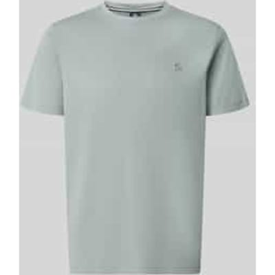 Lerros T-shirt T Shirt Met Ronde Hals Van Katoen 2623000 228 Mannen Maat - 3XL