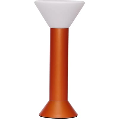 Hübsch Flash Draagbare Lamp Metallic Oranje