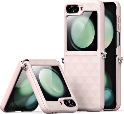 Dux Ducis Fitt Hoesje Geschikt voor Samsung Galaxy Z Flip 6 Back Cover Roze