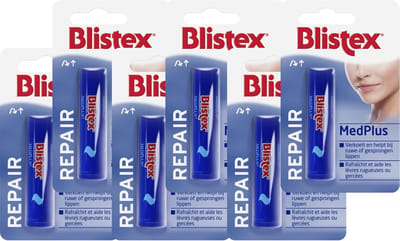 Blistex MedPlus stick - 4,25 gr - Lippenbalsem - 6 stuks