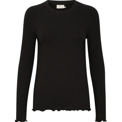 Dames-T-shirt met lange mouwen KAFFE Drew