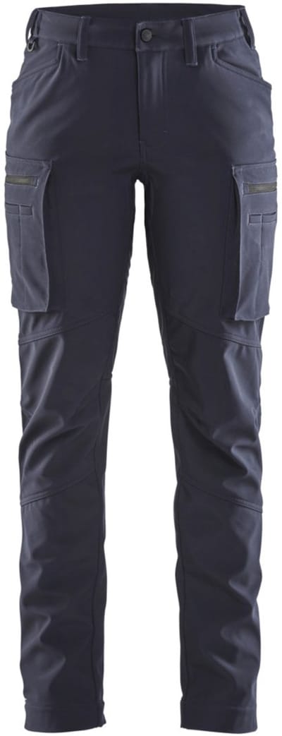 Blaklader 7177-2513 Dames softshell service winterwerkbroek - Donker marineblauw - C32