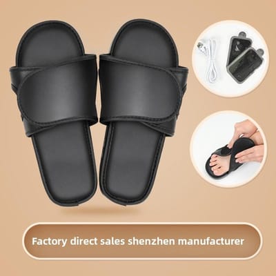 Voetmassageapparaat, Zool Beenmassager, Automatisch Kneden van Zool Acupunctuurpunten, Kuitspieren en Meridianen, Doorstromende Massage Schoenen