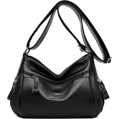 Nieuwe Damestassen  Modieuze en Veelzijdige Schoudertassen met Grote Capaciteit Casual Crossbody Tassen  Dames black
