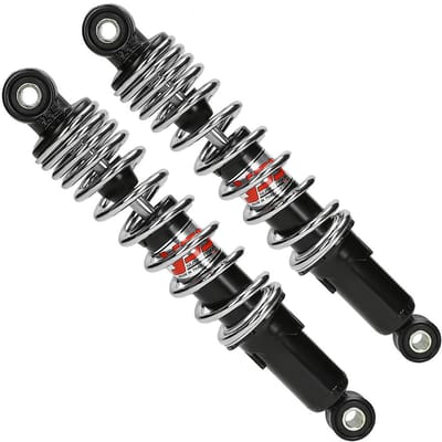 Schokbrekerset YSS High Performance Pro X Citta, Puch Maxi, Tomos 280mm zwart / chroom