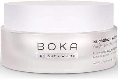 Boka Teeth Whitening Powder met Nano Hydroxyapatite - Tandpoeder voor Gevoelige Tanden - Natuurlijk Wittere Tanden met Probiotica & Aloë Vera