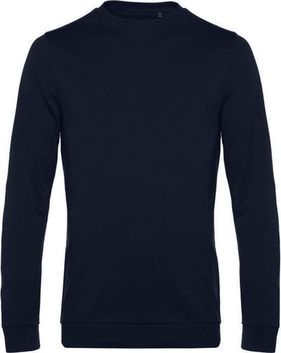 B&C Heren in sweatshirt (Marineblauw)