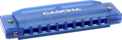 Cascha Verlag Fun Blues Mundharmonika Blau - Diatonische mondharmonica