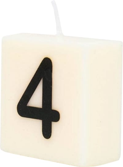 Letter Kaarsje - 4