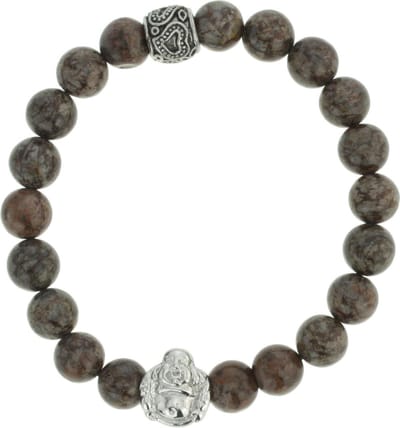 Behave - Armband heren boeddha natuursteen - mindful dagelijks sieraad