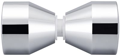 Dailygoods- Deurgreep Dubbele Knop - Deurknop - Deurbeslag - Deurkruk - Deurklink - Aluminium Legering - 30 mm Diameter