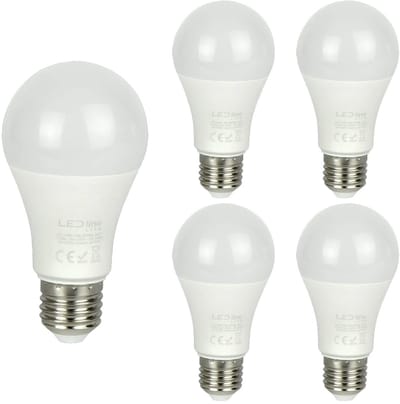 LED line LITE LED Lamp A60 E27 - 12W (vervangt 100W) - 1212lm - Ø60mm - 230V - Energiezuinig - 5 stuks