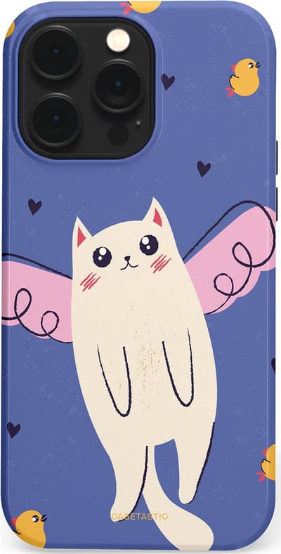 Casetastic Hoesje Geschikt voor Apple iPhone 14 Pro Max Magsafe - Stijlvolle Beschermende Duo-layer Case - Kuikendief