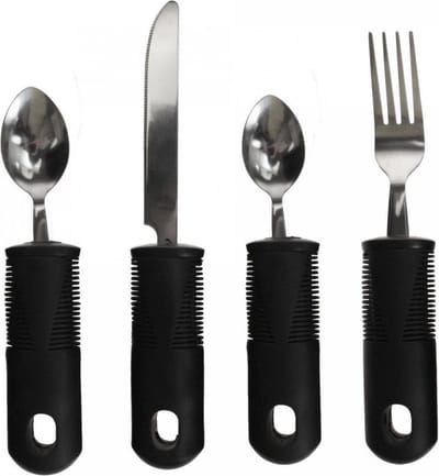 Adhome Aangepast bestek Senior met Verdikt handvat - set van 4