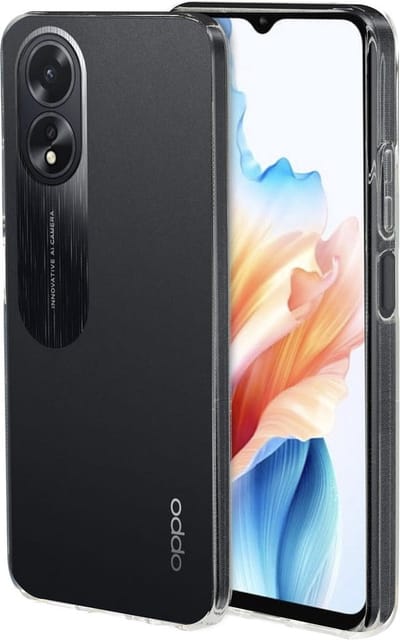 Mobiparts hoesje geschikt voor Oppo A18 Oppo A38 - Zacht TPU - Schokabsorberend TPU - Grip Coating - Transparant