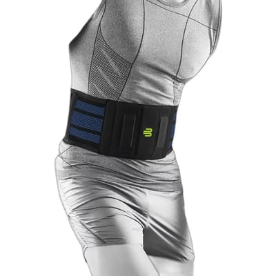 Bauerfeind Sports Back Support Rugbrace - XS - Zwart