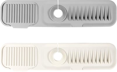 MTTProducts - Silicone Tray - Keuken Organizer - Multifunctioneel - 2 Stuks - Badkamer Organizer - Voor Gemak en Hygiëne - Geschikt voor Elk Huishouden