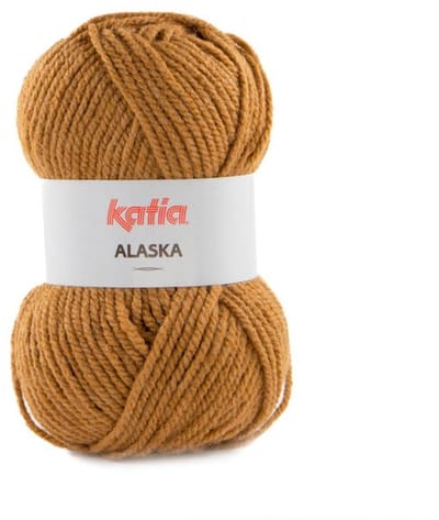 Katia Alaska - 65 hazelnootbruin - Acryl Garen