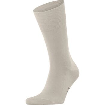 FALKE Tiago eenkleurig fil d'Ecosse katoen sokken heren beige - maat 43-44