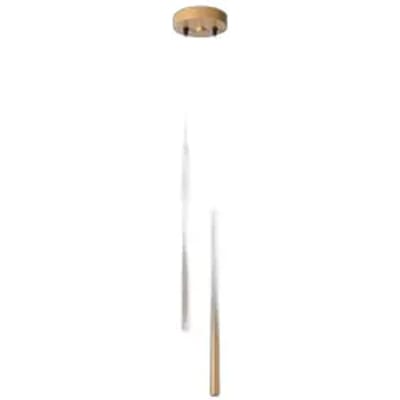 Sollux Lighting Hanglamp Pastelo - G9 - gouden - staal - 118x15x15cm