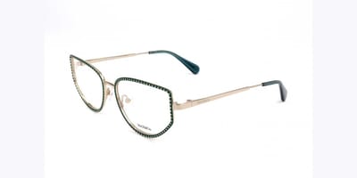 Max&co. MO5122 Shiny dark green 55/17/140 WOMAN Brilmonturen