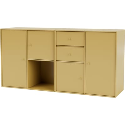 Montana Couple Highboard - Cumin - Beslag voor montage