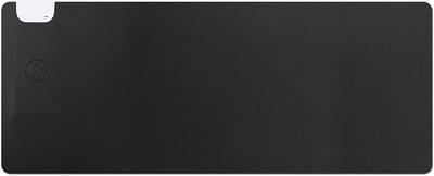 Dailygoody - XXL muismat - PU lederen bureau-onderlegger - 80 x 32 cm - zwart - bureauaccessoire - ideaal voor gamers - perfect voor kantoor