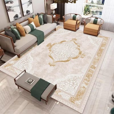 Perzisch Marokkaans Tapijt Woonkamer Slaapkamer Volledig Vintage Etnische Stijl Tapijt Bank Decor Kleed Bedzijde Zacht Kleed Keuken Vloermat 50x80cm