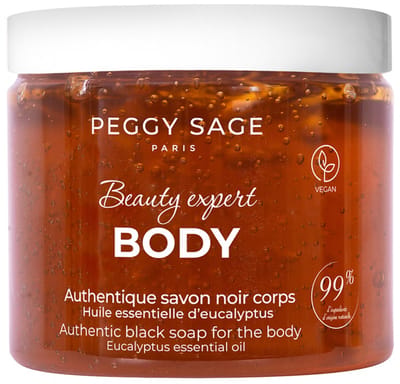 Peggy Sage Beauty Expert Body Authentique Zwarte Zeep voor het lichaam 190 g