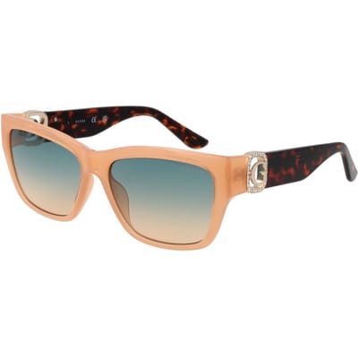 Guess Gu00105 Gepolariseerde Zonnebril Voor Dames Beige,Bruin Vrouw