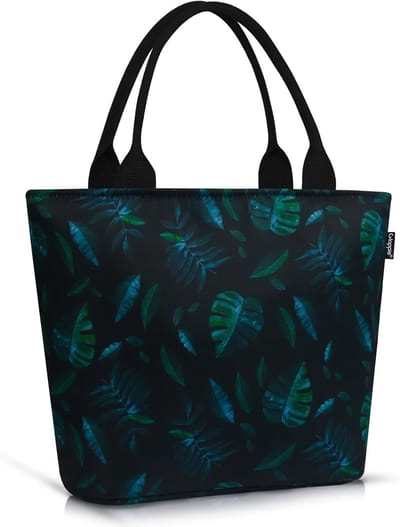 SnelShoppen - Gloppie Koeltas Lunchbox 9L, Geïsoleerde Lunchtas met Waterdichte Voering, Zachte Thermische Koelbox voor Picknick en Kantoor, Groen met