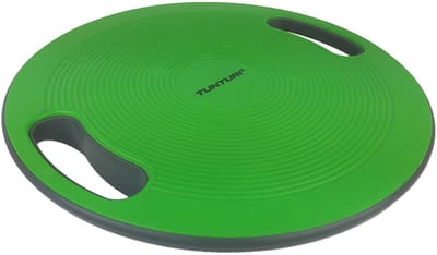 Tunturi Balans Bord - Balance board - Met Handgrepen - Groen/Zwart - Incl. gratis fitness app